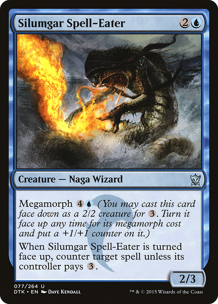 Silumgar Spell-Eater [Dragons of Tarkir] Foil
