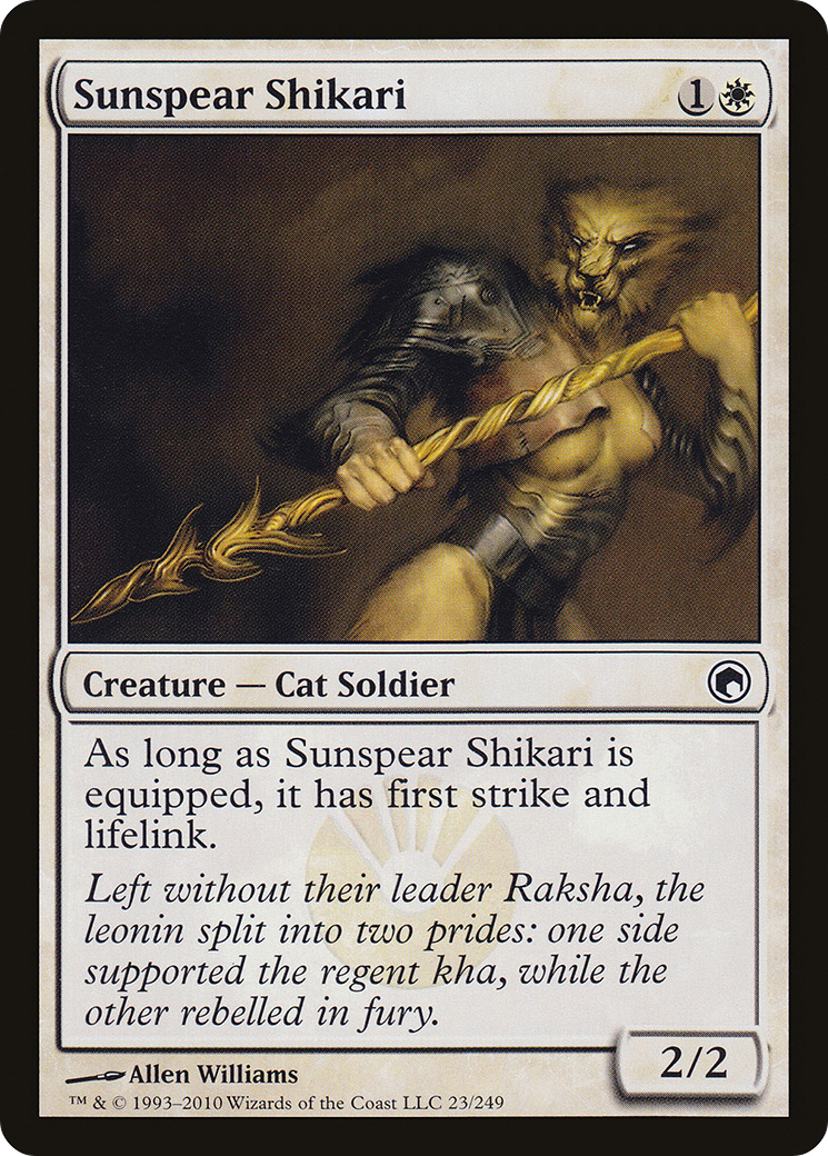 Sunspear Shikari [Scars of Mirrodin] Foil