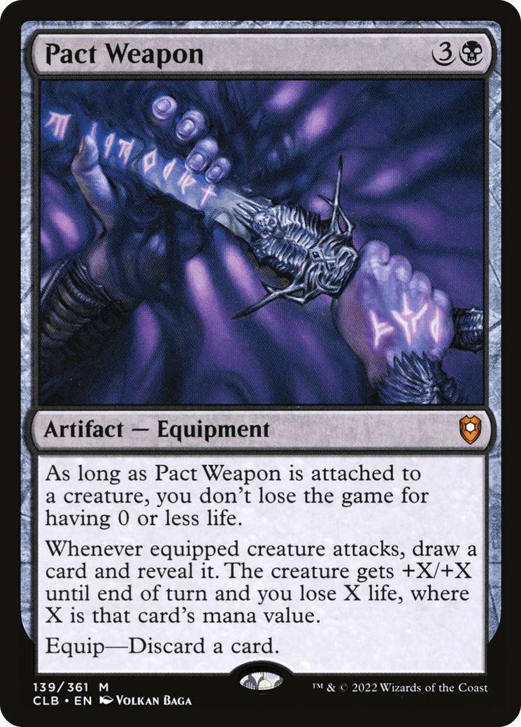 Pact Weapon [Commander Legends: Battle for Baldur's Gate] Foil