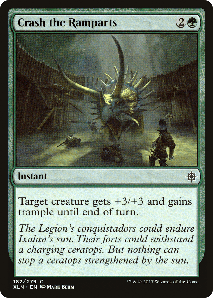 Crash the Ramparts [Ixalan] Foil