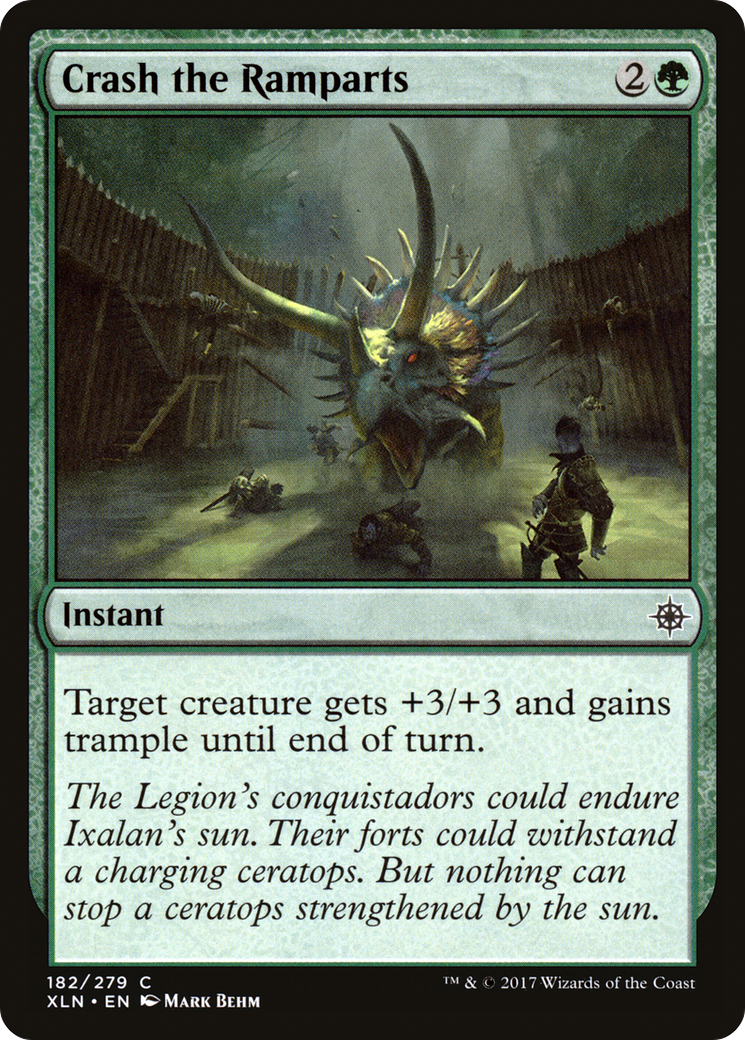 Crash the Ramparts [Ixalan] Foil