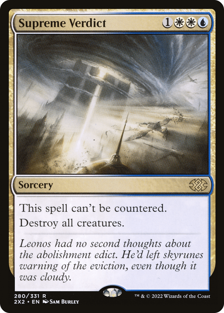 Supreme Verdict [Double Masters 2022] Foil