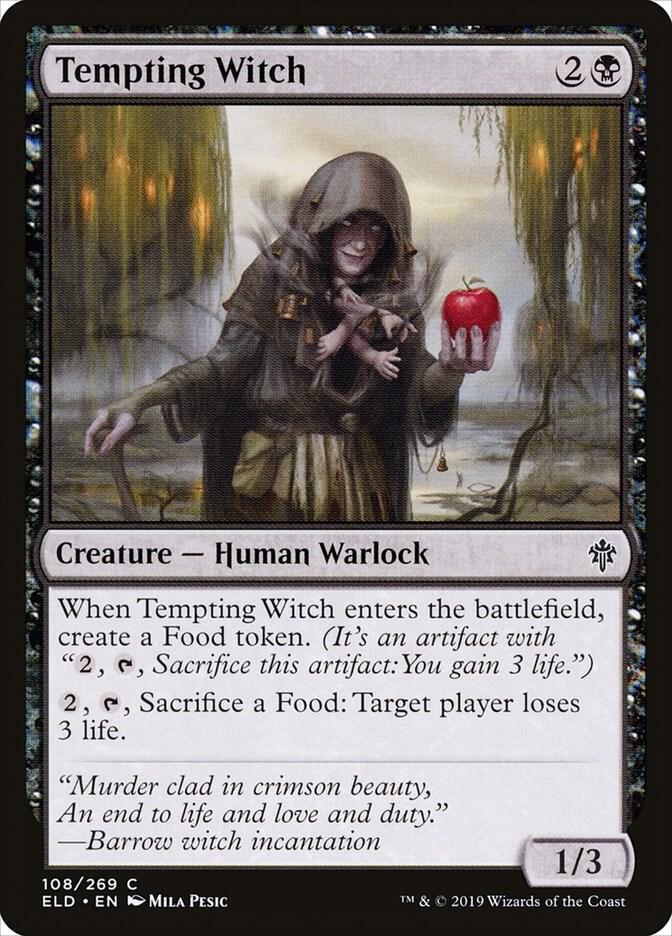Tempting Witch 108/269 (Throne of Eldraine) 