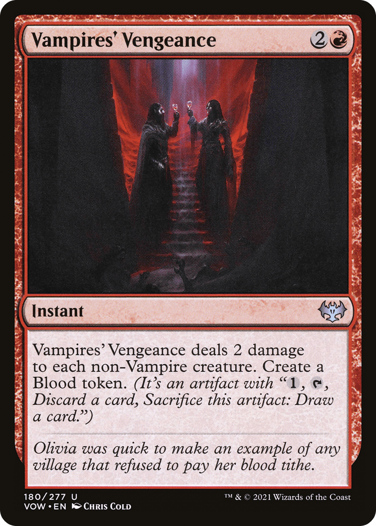 Vampires' Vengeance [Innistrad: Crimson Vow] Foil