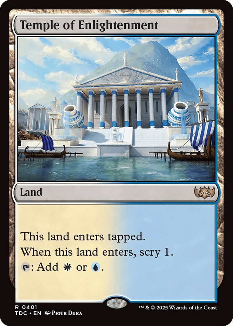 Temple of Enlightenment (401) [Commander: Tarkir: Dragonstorm]