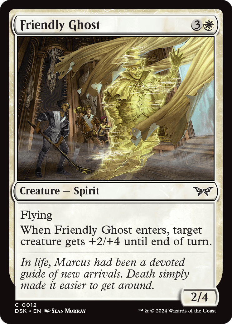 Friendly Ghost [Duskmourn: House of Horror] Foil