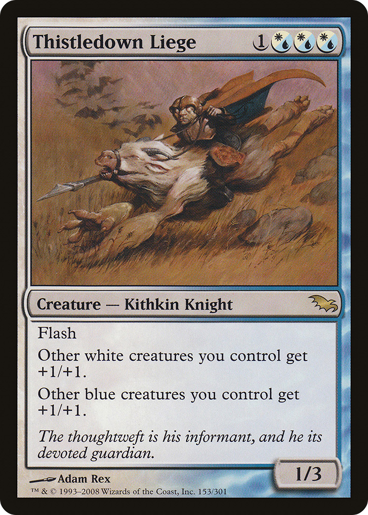 Thistledown Liege [Shadowmoor] Foil
