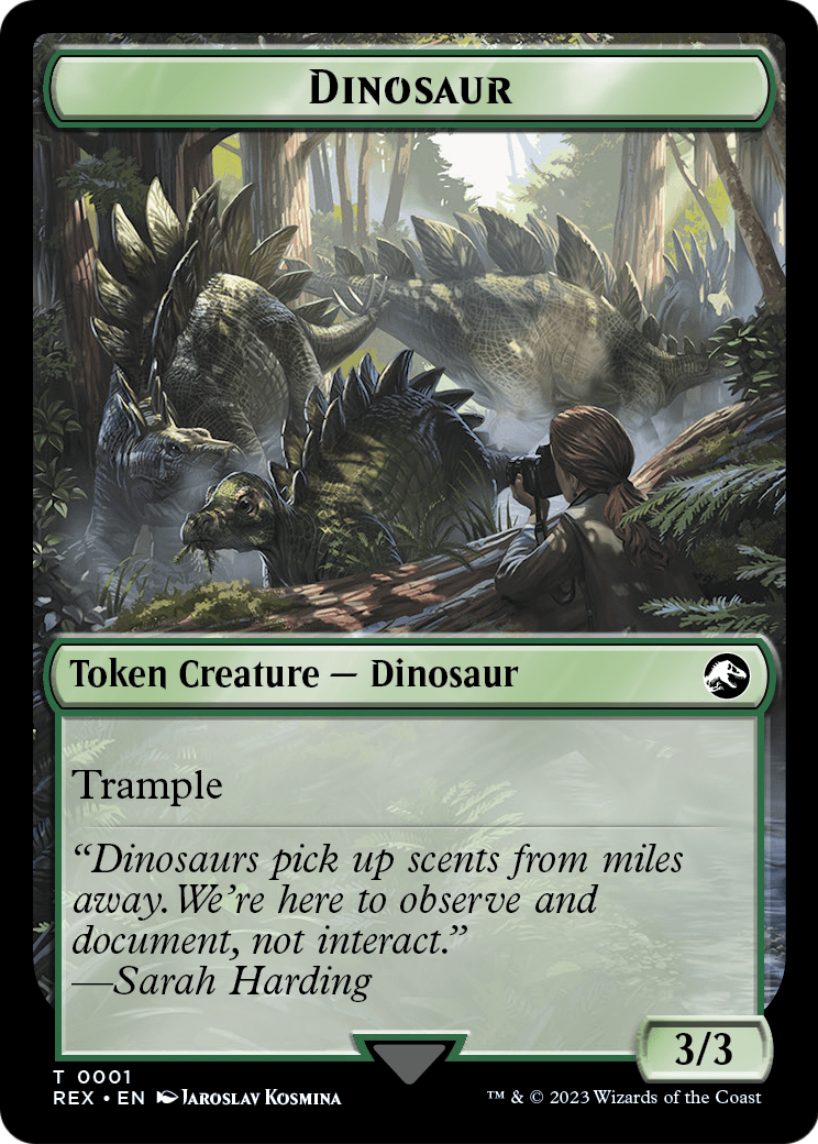 Dinosaur (TREX-001) - Jurassic World Collection Tokens