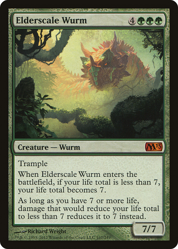 Elderscale Wurm [Magic 2013] Foil