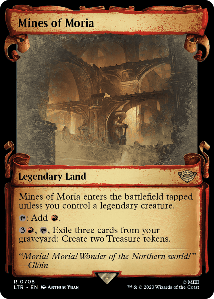Mines of Moria [The Lord of the Rings: Tales of Middle-Earth Showcase Scrolls] Foil