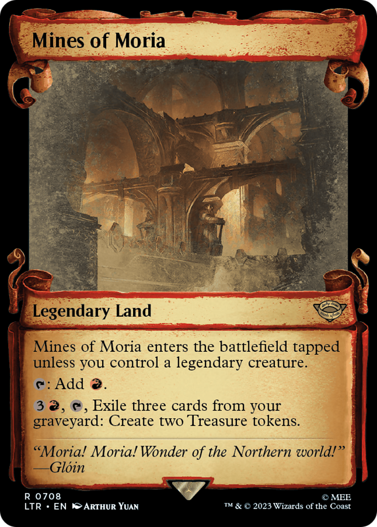 Mines of Moria [The Lord of the Rings: Tales of Middle-Earth Showcase Scrolls] Foil