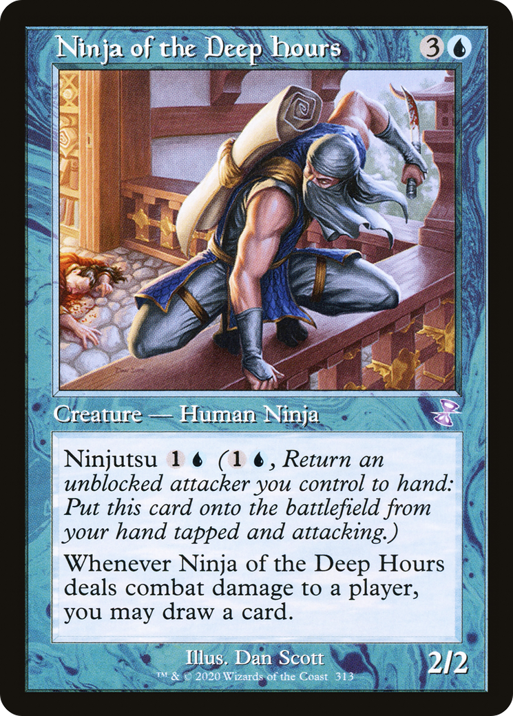 Ninja of the Deep Hours (Timeshifted) [Time Spiral Remastered] Foil