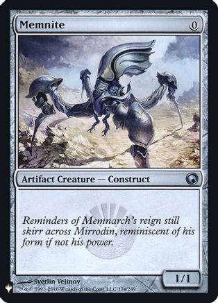 Memnite |  Foil (174) [The List Reprints]