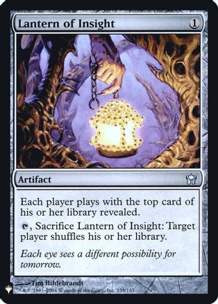 Lantern of Insight |  (135) [The List Reprints]