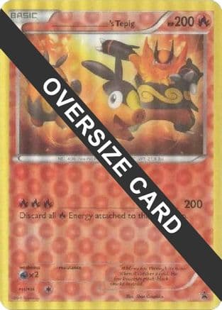 ______'s Tepig N- Jumbo Cards Reverse Holofoil