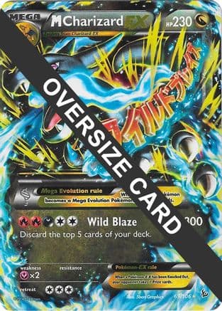 M Charizard EX (Form X) 69/106 - Jumbo Cards Holofoil