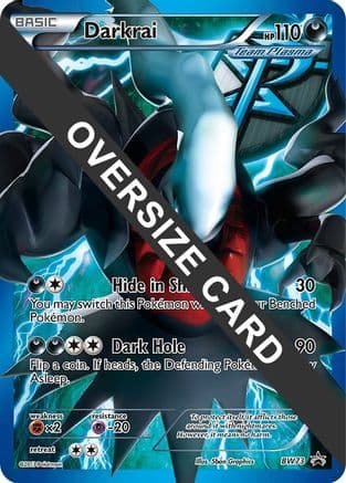 Darkrai BW73 (BW Black Star Promos) BW73- Jumbo Cards Holofoil