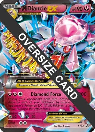 M Diancie EX XY44 XY44- Jumbo Cards Holofoil