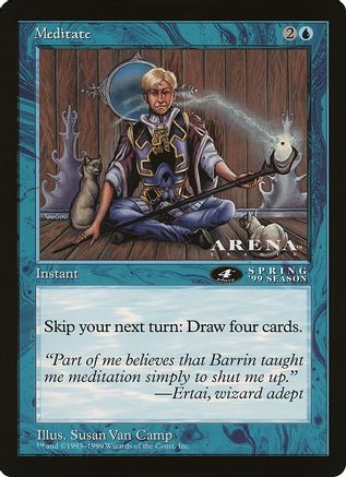 Meditate (4th Place) (Arena League) |  () [Oversize Cards]