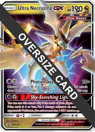 Ultra Necrozma GX SM126 SM126- Jumbo Cards Holofoil