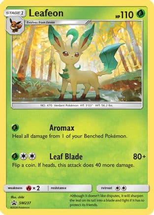 Leafeon SM237  SM Promos - Promo