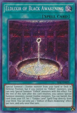 Eldlixir of Black Awakening [SESL-EN029] Secret Rare