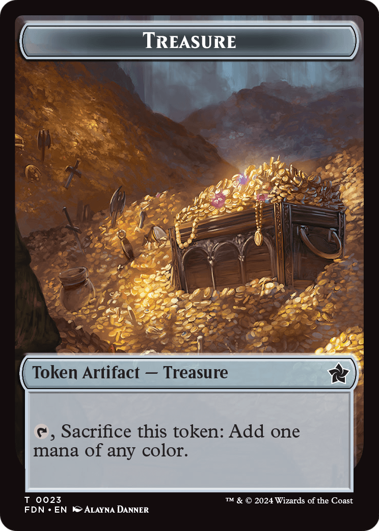 Treasure (TFDN-023) - Foundations Tokens