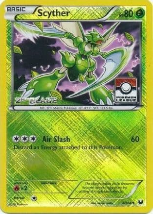Scyther (Pokemon League) [2nd Place] 4/108 - League & Championship Cards Reverse Holofoil