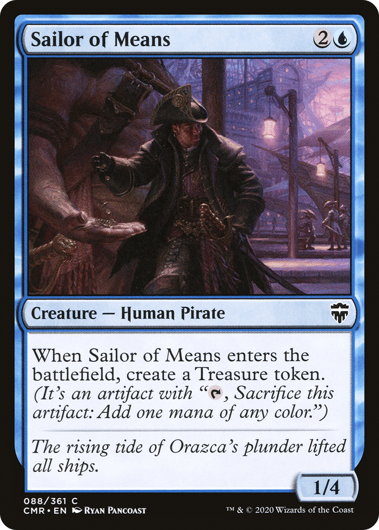 Sailor of Means [Commander Legends] Foil