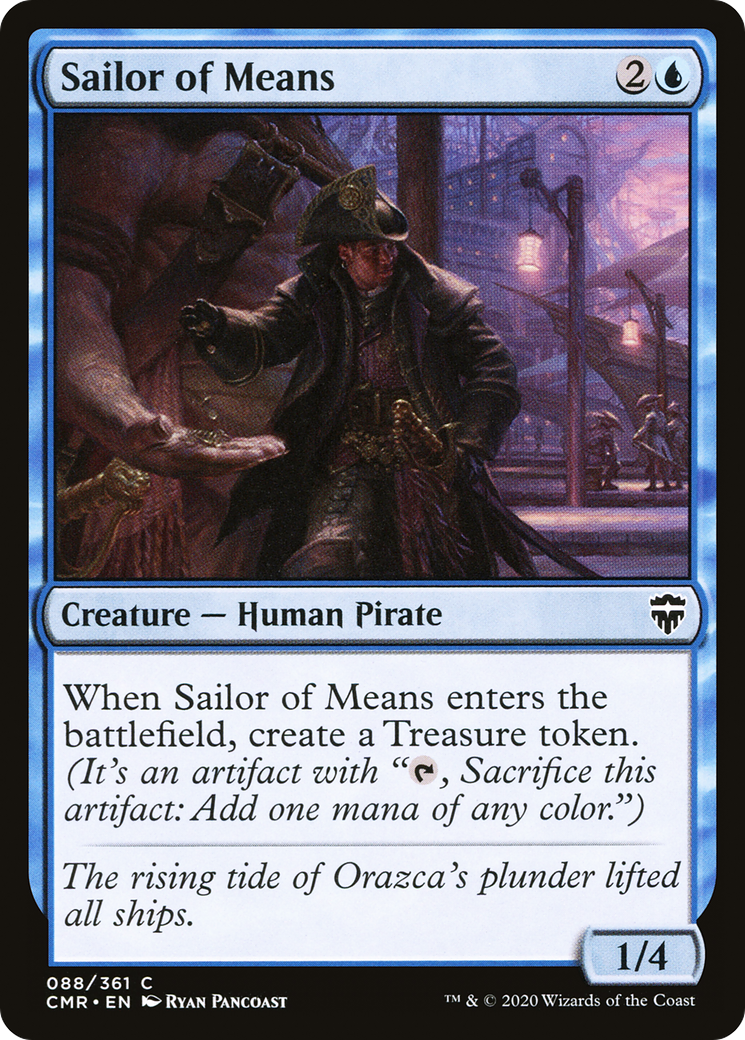 Sailor of Means [Commander Legends] Foil