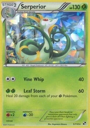 Serperior (Cracked Ice Holo) 5/114 - Deck Exclusives Holofoil
