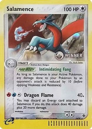 Salamence (e-League) [Winner] 19/97 - Nintendo Promos Holofoil