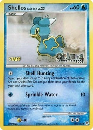 Shellos East Sea (Origins Game Fair 2008) [Staff] 106/132 - Nintendo Promos