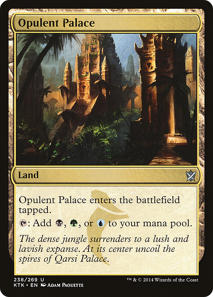 Opulent Palace [Khans of Tarkir] Foil