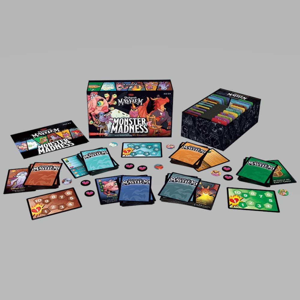 D&D | Dungeon Mayhem: Monster Madness Deluxe Expansion (Card Game)