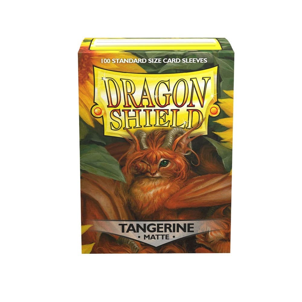 Dragon Shield | Standard Size Sleeves | 100ct | Tangerine (Matte)