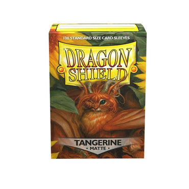 Dragon Shield Matte Sleeves | Standard Size | 100ct Tangerine