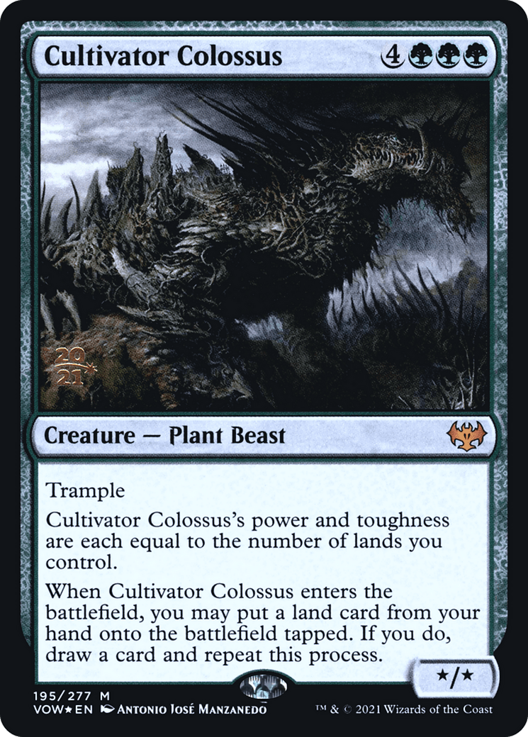 Cultivator Colossus [Innistrad: Crimson Vow Prerelease Promos]