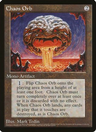 Chaos Orb (InQuest Magazine) |  () [Oversize Cards]