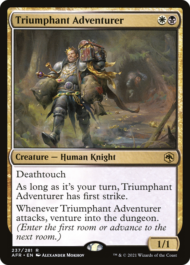 Triumphant Adventurer [Dungeons & Dragons: Adventures in the Forgotten Realms] Foil
