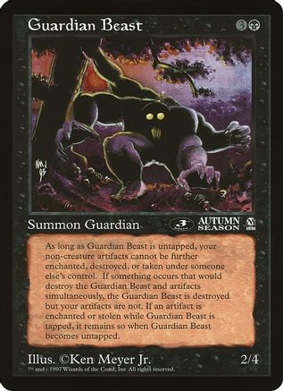 Guardian Beast (3rd Place) (Arena League) |  () [Oversize Cards]