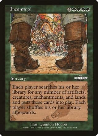 Incoming! (Arena League) |  () [Oversize Cards]