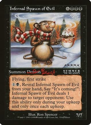 Infernal Spawn of Evil (Arena League) |  () [Oversize Cards]