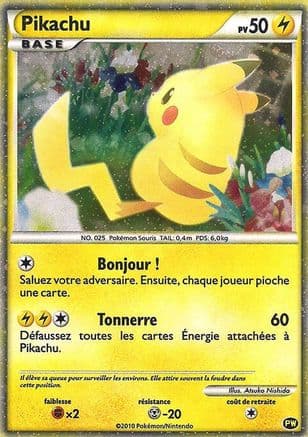 Pikachu (French) 0PW- Pikachu World Collection Promos Holofoil