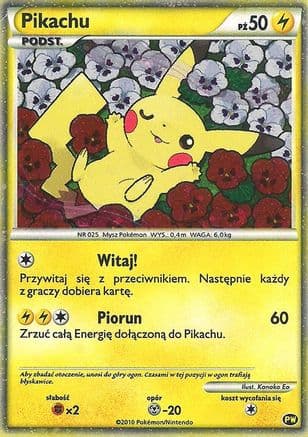 Pikachu (Polish) 0PW- Pikachu World Collection Promos Holofoil