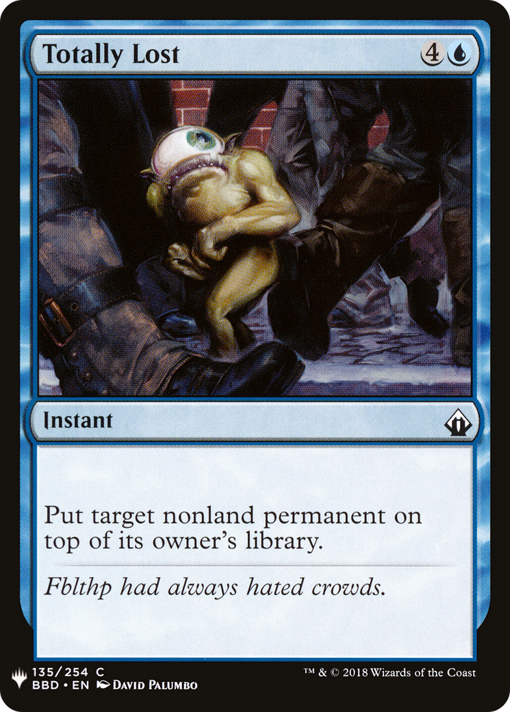 Totally Lost |  (BBD-135) [The List]