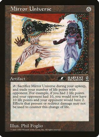 Mirror Universe (1st Place) (Arena League) |  () [Oversize Cards]