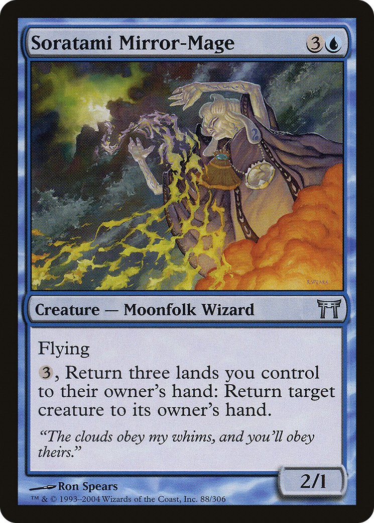 Soratami Mirror-Mage [Champions of Kamigawa] Foil