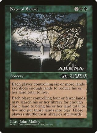Natural Balance (3rd Place) (Arena League) |  () [Oversize Cards]