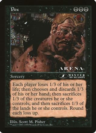 Pox (1st Place) (Arena League) |  () [Oversize Cards]